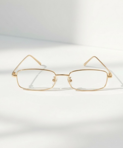 Burner(バーナー)の「【BLUR GLASS(ブラー・グラス)】調光グレー スクエア 伊達 メガネ blu-gls-12-10(メガネ・メンズ・ゴールド系その他/シルバー系その他/ブラック系その他・FREE)」の1枚目の写真