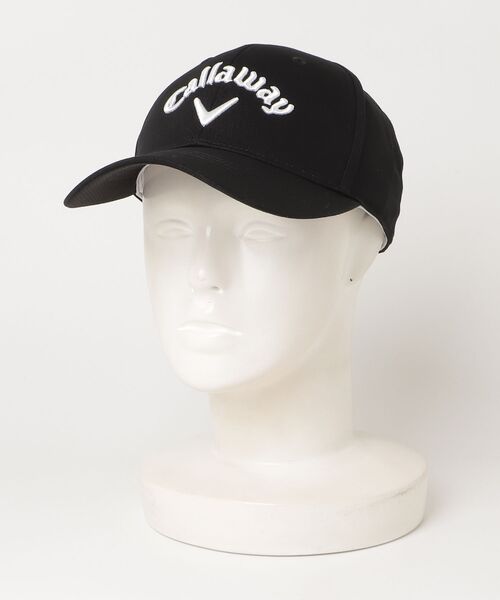 Callaway(キャロウェイ)の「キャロウェイ BASIC TW CAP WM 26 JM(キャップ・レディース・ベージュ/ネイビー/ブラック・FREE)」の2枚目の写真