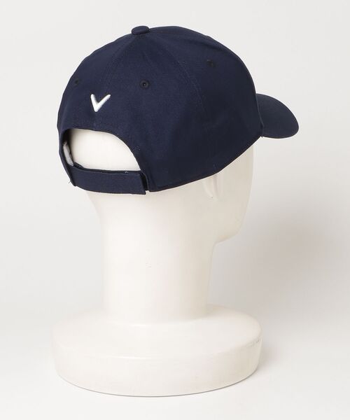 Callaway(キャロウェイ)の「キャロウェイ BASIC TW CAP WM 26 JM(キャップ・レディース・ベージュ/ネイビー/ブラック・FREE)」の4枚目の写真