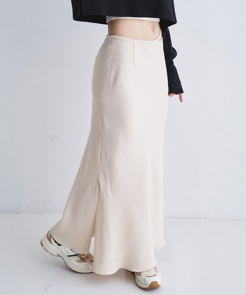 CODE A（コードエー）の「【ReRe】easy－fit long skirt（スカート