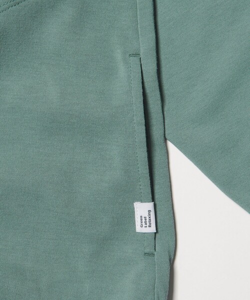 green label relaxing（グリーンレーベルリラクシング）の「UVパーカー/ キッズ 140cm-150cm（パーカー・キッズ・ライトグレー/ケリーグリーン/ダークグレー・150cm/140cm）」の8枚目の写真