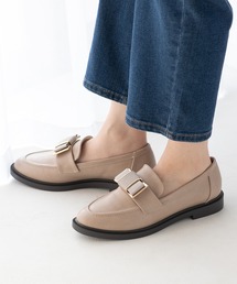 JELLY BEANS（ジェリービーンズ）の「メタルパーツリボンローファーシューズ(210-61394)JELLY BEANS(ジェリービーンズ)（ローファー）」