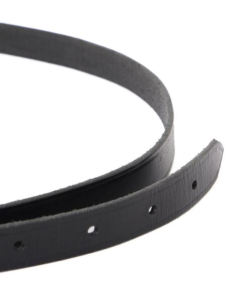 MHL.（エムエイチエル）の「MHL SCOUT BELT（ベルト・レディース・ブラック・FREE）」の3枚目の写真