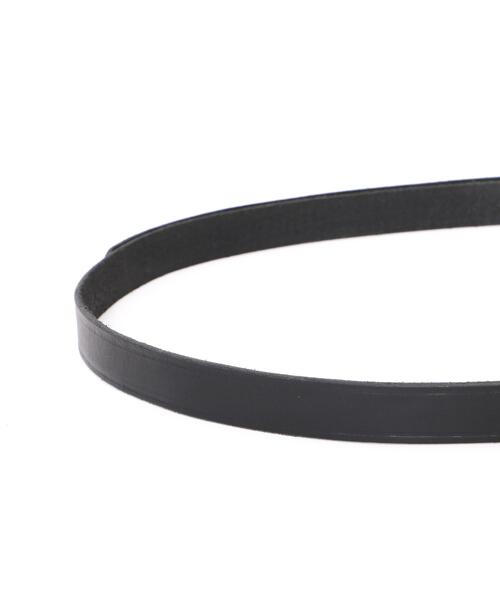 MHL.（エムエイチエル）の「MHL SCOUT BELT（ベルト・レディース・ブラック・FREE）」の4枚目の写真