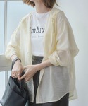 WEGO(ウィゴー)のWEGO/【26年春新作】シアーフードシャツ