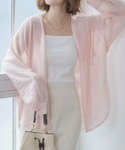 WEGO(ウィゴー)のWEGO/【26年春新作】シアーフードシャツ