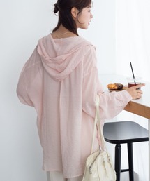 WEGO | WEGO/【26年春新作】シアーフードシャツ(シャツ/ブラウス)