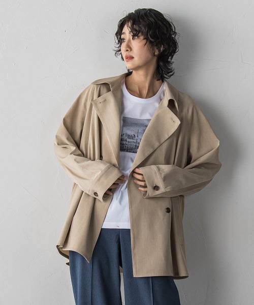 【超美品】LAUTREAMONT ベージュコート LAUTREAMONT ONLINE SHOP｜ロートレアモン オンラインショップの