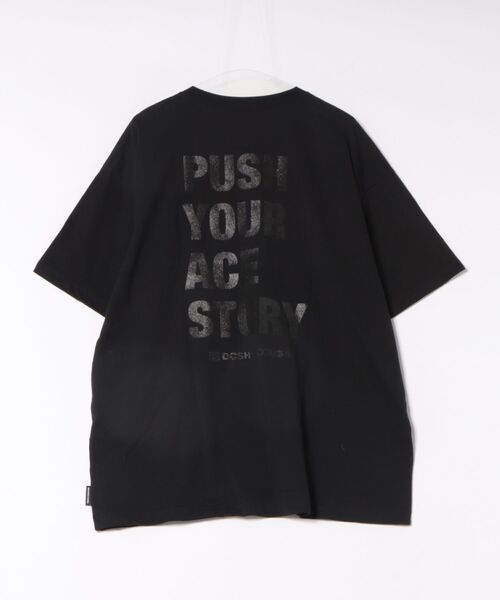 DC SHOES（ディーシーシューズ）の「【DC SHOES × 新日本プロレス】ACE SS メンズ Tシャツ【2026年春夏モデル】/半袖Tシャツ（Tシャツ/カットソー・メンズ・ブラック・MEDIUM/LARGE/X-LARGE）」の2枚目の写真