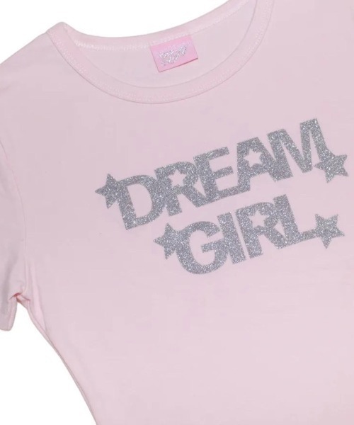 Unopened gift(アンオープンドギフト)の「【Unopened gift】dreamgirl never cry baby t / 【アンオープンドギフト】ロゴラインストーンフィット半袖Tシャツ(Tシャツ/カットソー・レディース・ブラック/ピンク・ONE SIZE)」の7枚目の写真