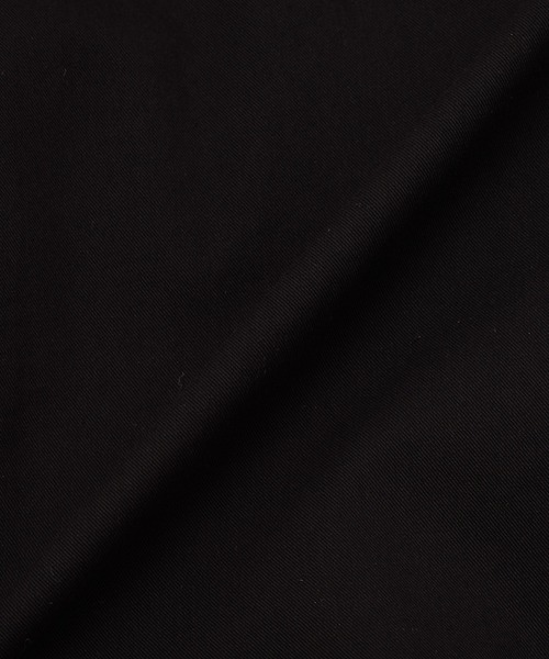 X-girl（エックスガール）の「ARCH LOGO AND FACE OPEN COLLAR CROPPED SHIRT（シャツ/ブラウス・レディース・ブラック/ベージュ/ピンク・S/M）」の8枚目の写真