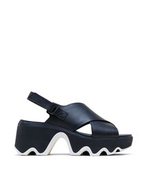 厚底 軽量 SOREL／キネティック オーラ スリングバック サンダル／ソレル