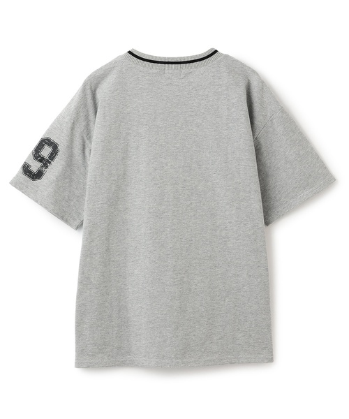 LOVETOXIC(ラブトキシック)の「【新色入荷♪】【LTXC/綿100%】ナンバーアップリケ半袖T(Tシャツ/カットソー・キッズ・トップグレー/ネイビー/オフホワイト/レッド/グリーン・L:160cm/S:140cm/M:150cm/130cm/S/M/L/SS/LL(170cm))」の14枚目の写真