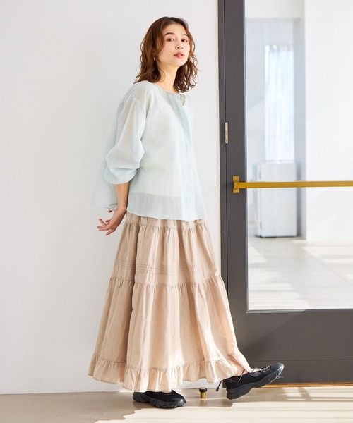 studio CLIP(スタディオクリップ)の「【軽量/抗菌防臭/クッションインソール】軽らくコードスニーカー(スニーカー・レディース・グレー/ブラック・MEDIUM/LARGE)」の5枚目の写真