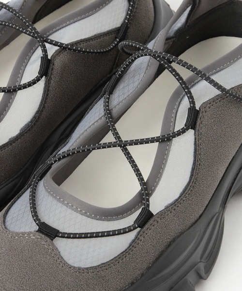 studio CLIP(スタディオクリップ)の「【軽量/抗菌防臭/クッションインソール】軽らくコードスニーカー(スニーカー・レディース・グレー/ブラック・MEDIUM/LARGE)」の17枚目の写真