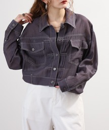 EGLANTINE シアーGジャン風ジャケット