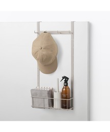 無印良品（ムジルシリョウヒン）の「ドアにつける収納　高さ調節できるフック　ポケット付　約幅２８．５×奥行（取り付け部分含む）１３．０×高さ５８．５ｃｍ（収納グッズ）」