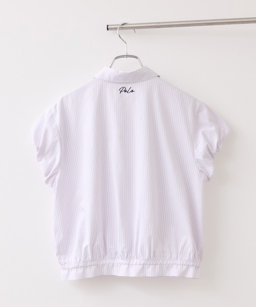 POLO BCS（ポロ ビーシーエス）の「【POLO BCS】コンパクトシャツ（シャツ/ブラウス・レディース・ピンク/ブラック系その他/ホワイト系その他/サックスブルー・FREE）」の8枚目の写真