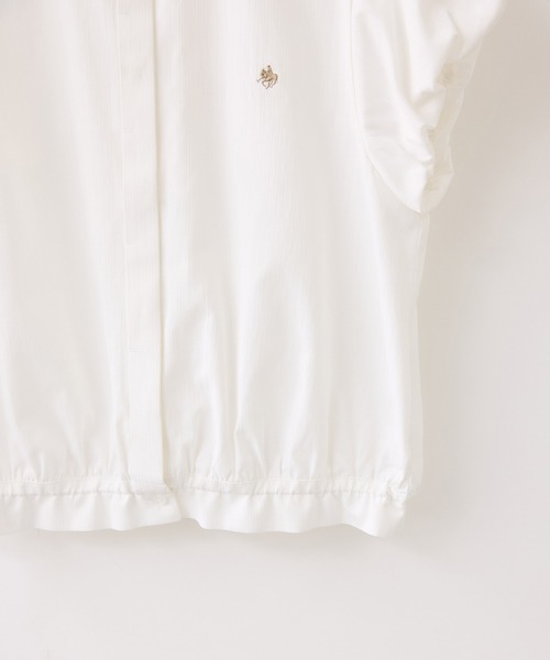 POLO BCS（ポロ ビーシーエス）の「【POLO BCS】コンパクトシャツ（シャツ/ブラウス・レディース・ピンク/ブラック系その他/ホワイト系その他/サックスブルー・FREE）」の22枚目の写真