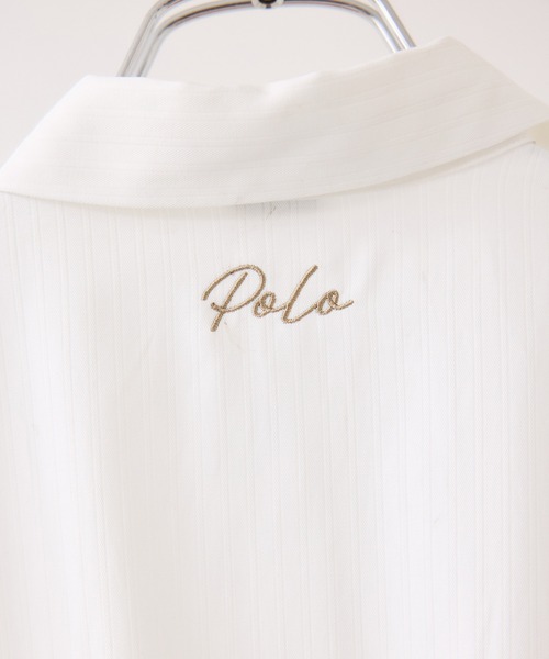 POLO BCS（ポロ ビーシーエス）の「【POLO BCS】コンパクトシャツ（シャツ/ブラウス・レディース・ピンク/ブラック系その他/ホワイト系その他/サックスブルー・FREE）」の11枚目の写真