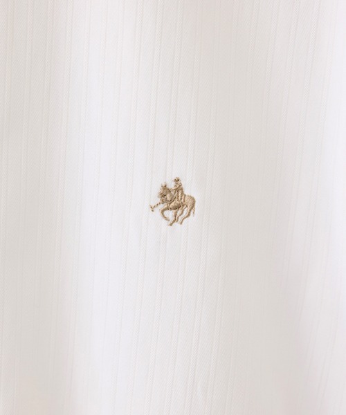 POLO BCS（ポロ ビーシーエス）の「【POLO BCS】コンパクトシャツ（シャツ/ブラウス・レディース・ピンク/ブラック系その他/ホワイト系その他/サックスブルー・FREE）」の12枚目の写真