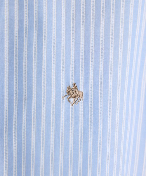 POLO BCS（ポロ ビーシーエス）の「【POLO BCS】コンパクトシャツ（シャツ/ブラウス・レディース・ピンク/ブラック系その他/ホワイト系その他/サックスブルー・FREE）」の13枚目の写真