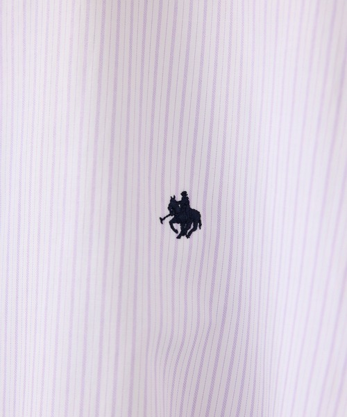 POLO BCS（ポロ ビーシーエス）の「【POLO BCS】コンパクトシャツ（シャツ/ブラウス・レディース・ピンク/ブラック系その他/ホワイト系その他/サックスブルー・FREE）」の14枚目の写真