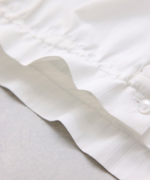 POLO BCS（ポロ ビーシーエス）の「【POLO BCS】コンパクトシャツ（シャツ/ブラウス・レディース・ピンク/ブラック系その他/ホワイト系その他/サックスブルー・FREE）」の16枚目の写真