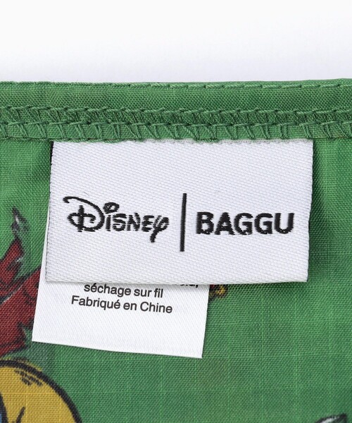 BAGGU（バグー）の「BAGGU/バグゥ STANDARD BAGGU  x DISNEY（トートバッグ・メンズ・グリーン/ブルー/ナチュラル/ピンク/パープル・ONE SIZE）」の10枚目の写真