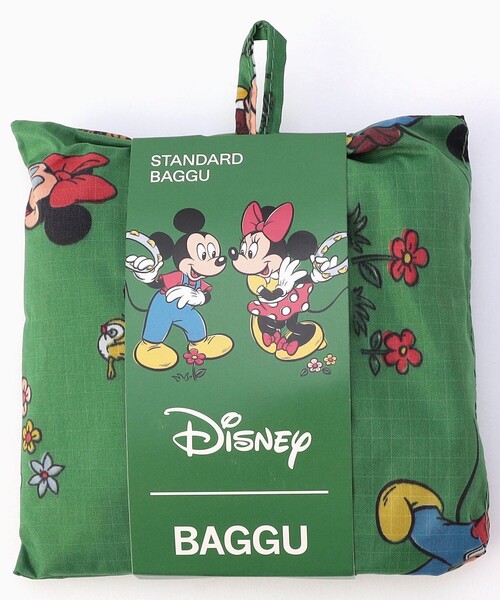 BAGGU（バグー）の「BAGGU/バグゥ STANDARD BAGGU  x DISNEY（トートバッグ・メンズ・グリーン/ブルー/ナチュラル/ピンク/パープル・ONE SIZE）」の12枚目の写真