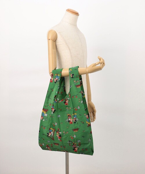 BAGGU（バグー）の「BAGGU/バグゥ STANDARD BAGGU  x DISNEY（トートバッグ・メンズ・グリーン/ブルー/ナチュラル/ピンク/パープル・ONE SIZE）」の13枚目の写真