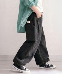 Java（ジャバ）の「【キッズ】《JaVa ジャバ別注》キュンとする可愛さ。アクティブに動けるストレスフリーボトム。ペインターデニムパンツ（デニムパンツ）」