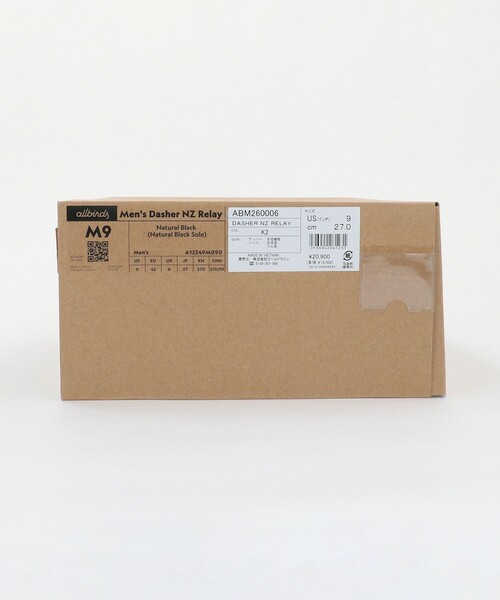 green label relaxing（グリーンレーベルリラクシング）の「【WEB限定】＜Allbirds＞DASHER NZ RELAY ダッシャーNZリレー スリッポン スニーカー（スリッポン・メンズ・ブラック・27cm/26cm/28cm）」の6枚目の写真