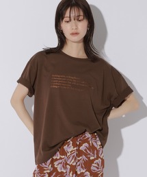 LAKOLE | 【接触冷感】アソート箔プリントT / 664798(Tシャツ/カットソー)