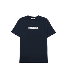 MSGM（エムエスジーエム）の「MSGM KIDS キューブロゴ エンブロイダリーTシャツ（Tシャツ/カットソー）」