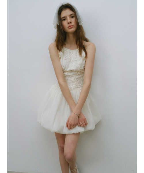 SINCETHEN（シンスゼン）の「プロミスバルーンミニワンピース（ワンピース・レディース・その他・SMALL/MEDIUM/LARGE）」の2枚目の写真