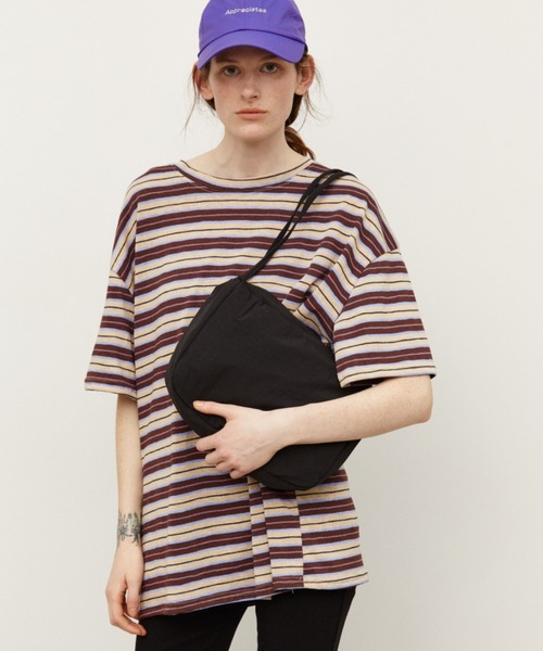 Auntie Rosa Holiday（アンティローザホリデー）の「マルチボーダーオーバーサイズTEE（Tシャツ/カットソー・レディース・ブラウン/ブラック・FREE）」の17枚目の写真