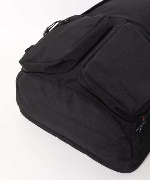 +phenix(プラスフェニックス)の「【+phenix / プラスフェニックス】DUO BACKPACK CORDURAファブリック使用 バックパック(バックパック/リュック・メンズ・ブラック/グレー・FREE)」の16枚目の写真