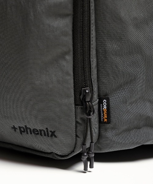+phenix(プラスフェニックス)の「【+phenix / プラスフェニックス】DUO BACKPACK CORDURAファブリック使用 バックパック(バックパック/リュック・メンズ・ブラック/グレー・FREE)」の10枚目の写真