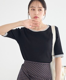 earth music&ecology | レイヤードライクバイカラープルオーバー(Tシャツ/カットソー)