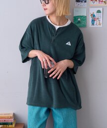 GEVACO（ゲバコ）の「【GEVACO】パイルヘンリーネックTEE（Tシャツ/カットソー）」