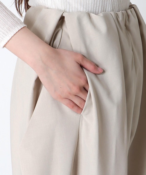 Cepica(セピカ)の「【MARECHAL TERRE / マルシャルテル】ワイドコクーンパンツ(その他パンツ・レディース・グレイッシュベージュ/チャコールグレー・FREE)」の18枚目の写真
