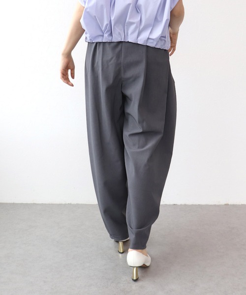 Cepica(セピカ)の「【MARECHAL TERRE / マルシャルテル】ワイドコクーンパンツ(その他パンツ・レディース・グレイッシュベージュ/チャコールグレー・FREE)」の13枚目の写真