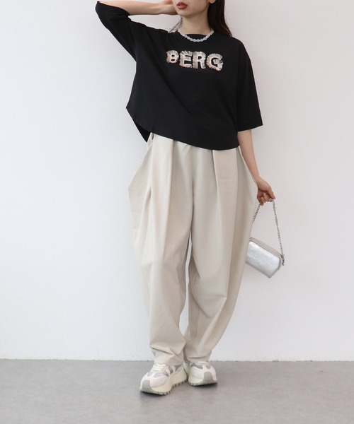 Cepica(セピカ)の「【MARECHAL TERRE / マルシャルテル】ワイドコクーンパンツ(その他パンツ・レディース・グレイッシュベージュ/チャコールグレー・FREE)」の8枚目の写真