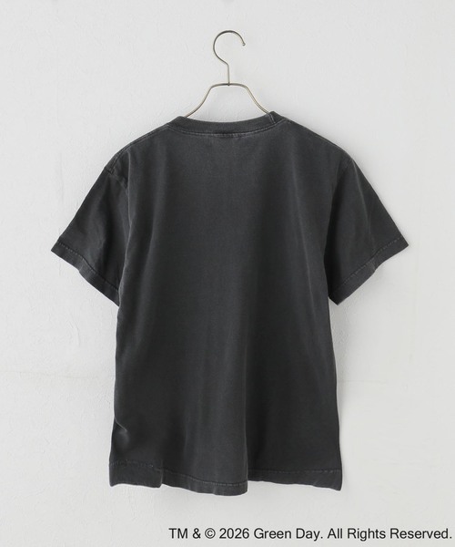 GOOD ROCK SPEED(グッドロックスピード)の「GOOD ROCK SPEED / グッドロックスピード Green Day T-SHIRT(Tシャツ/カットソー・レディース・チャコールグレー・SMALL/LARGE/MEDIUM)」の2枚目の写真