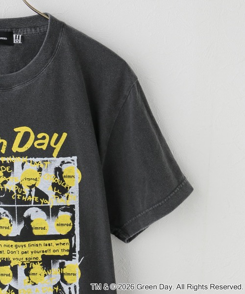 GOOD ROCK SPEED(グッドロックスピード)の「GOOD ROCK SPEED / グッドロックスピード Green Day T-SHIRT(Tシャツ/カットソー・レディース・チャコールグレー・SMALL/LARGE/MEDIUM)」の3枚目の写真