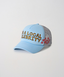 GARMENTS FAB（ガーメンツファブ）の「IM A LCOAL CELEBRITY TRUCKER CAP (SKY BLUE)（キャップ）」