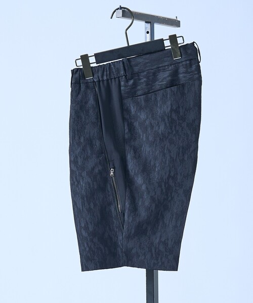 5351 POUR LES HOMMES（ゴーサンゴーイチプールオム）の「【リネンライク】タイガー ジャガード ショートパンツ（その他パンツ・メンズ・ホワイト/ブラック・44/50/48/46）」の14枚目の写真