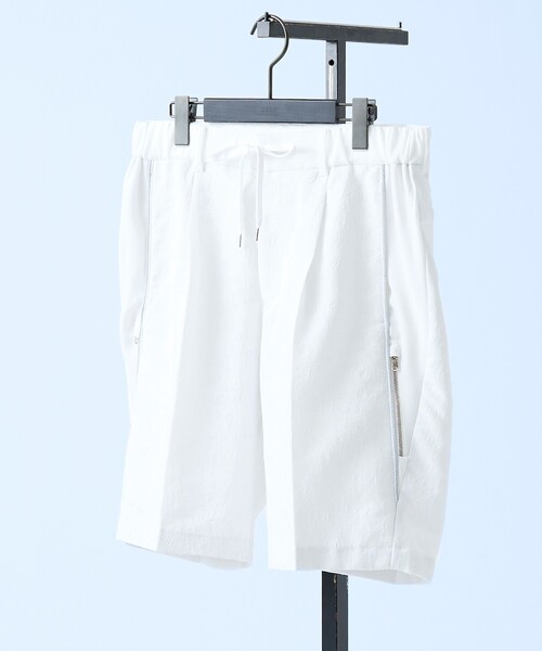 5351 POUR LES HOMMES(ゴーサンゴーイチプールオム)の「【リネンライク】タイガー ジャガード ショートパンツ(その他パンツ・メンズ・ホワイト/ブラック・44/50/48/46)」の21枚目の写真