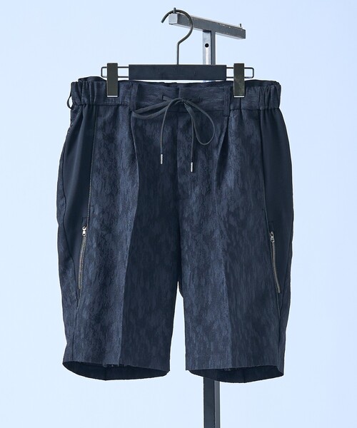 5351 POUR LES HOMMES(ゴーサンゴーイチプールオム)の「【リネンライク】タイガー ジャガード ショートパンツ(その他パンツ・メンズ・ホワイト/ブラック・44/50/48/46)」の22枚目の写真